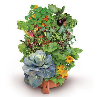 Garden Tower® 2 - 50-Plant Vertical Planter with Composting