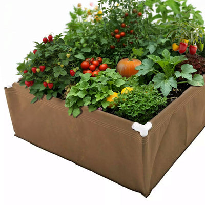 Fabric Raised Gardening Bed Kits by Grassroots (Living Soil)