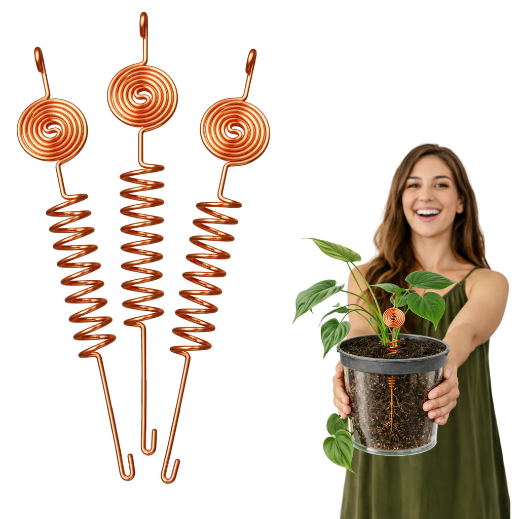Tesla Coil Electroculture Gardening Antenna Starter Pack (plant stakes)