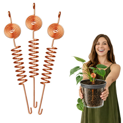 Tesla Coil Electroculture Gardening Antenna Starter Pack (plant stakes)