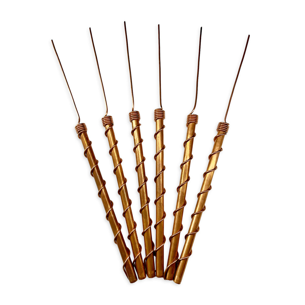 CopperCore Electroculture Antenna Starter Kits (plant stakes)